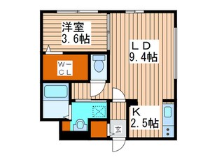 Progress元町の物件間取画像